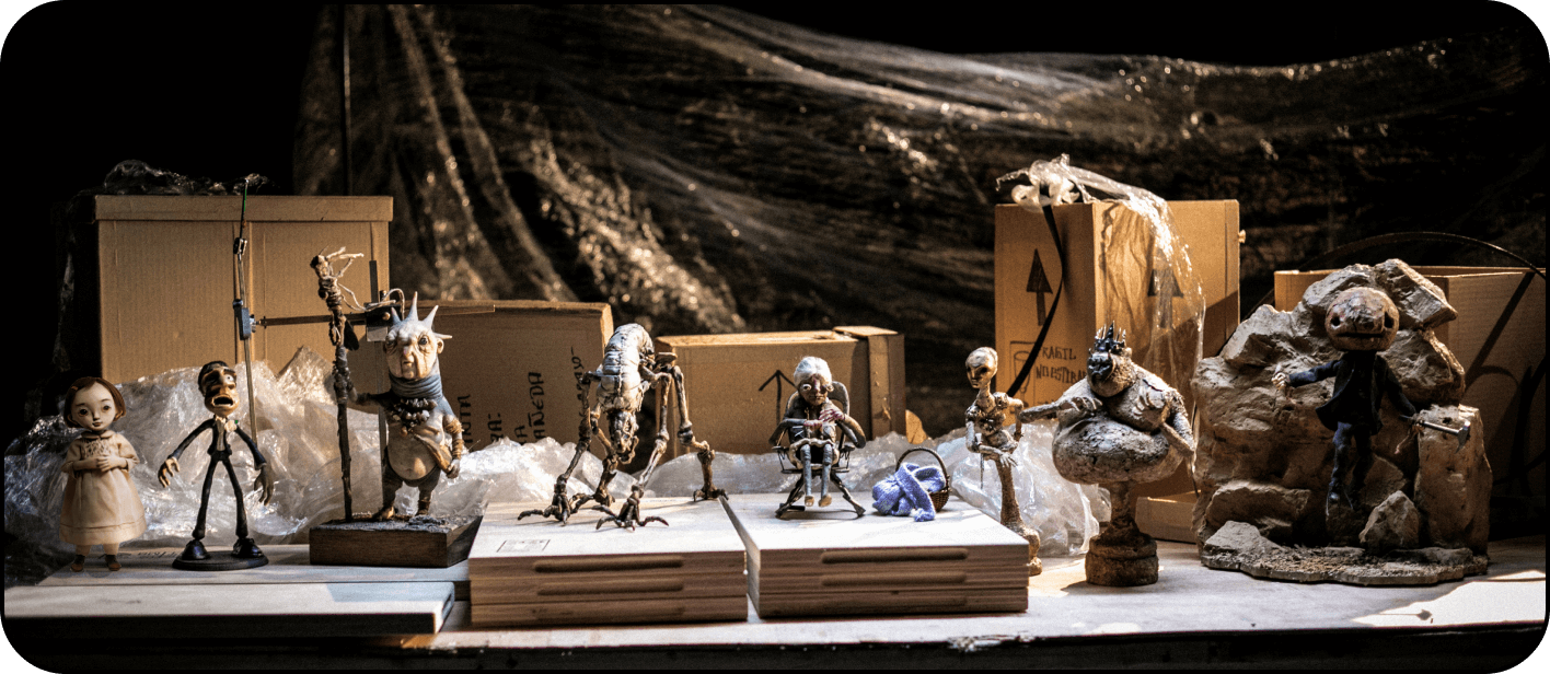 Services for stop motion animation productions