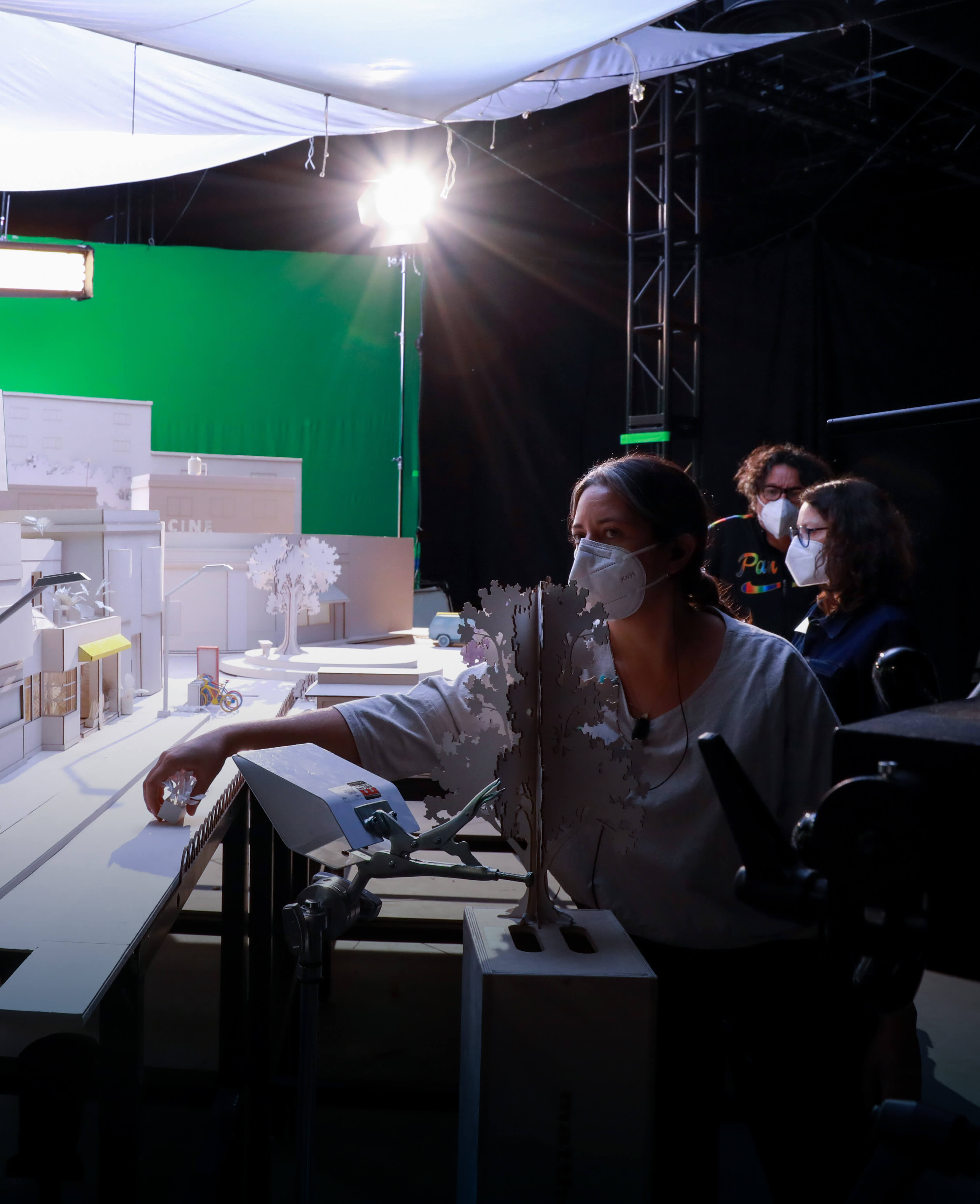 Services for artistic events, shows and audiovisual projects