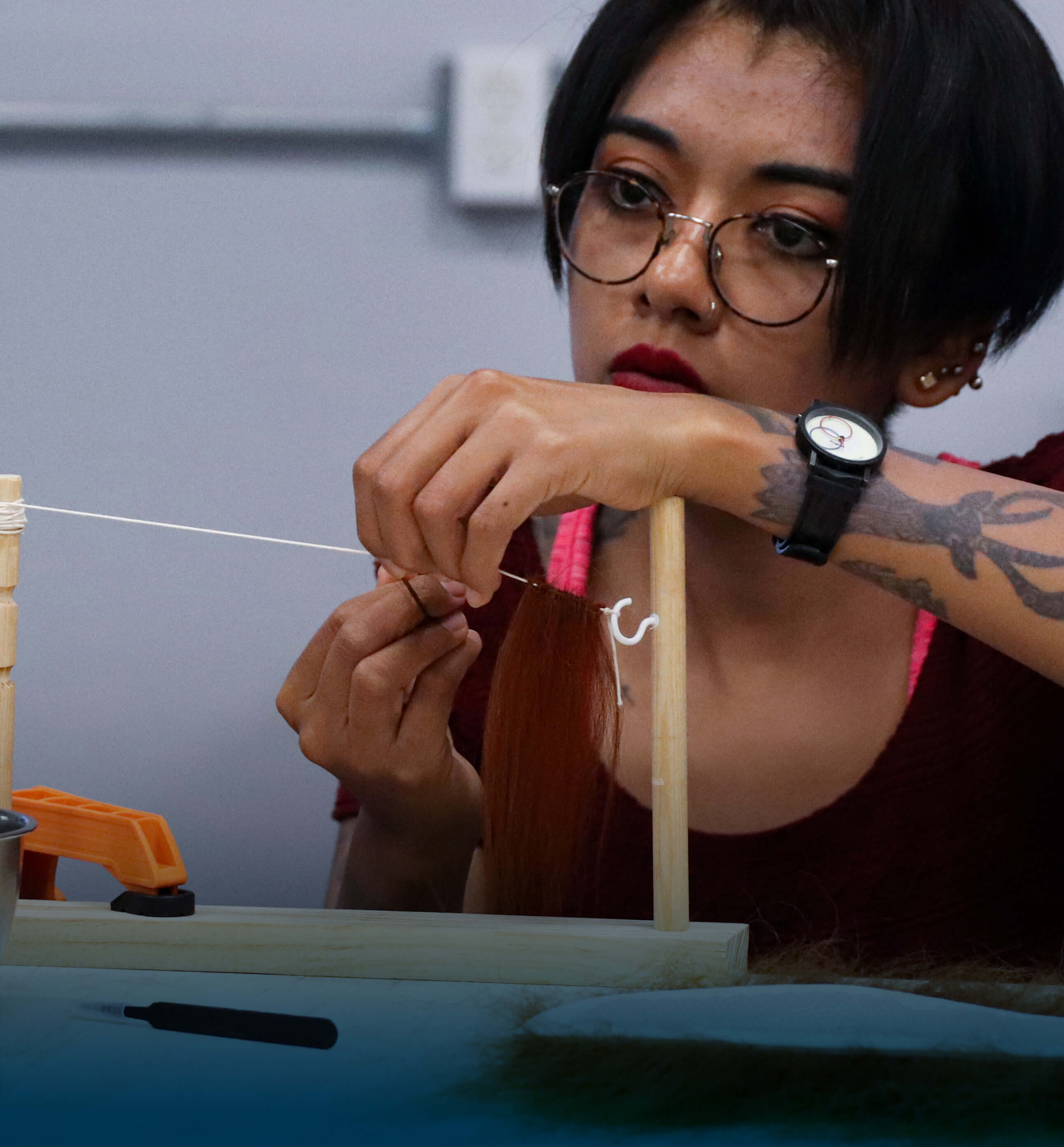 Hair for Stop Motion Puppets