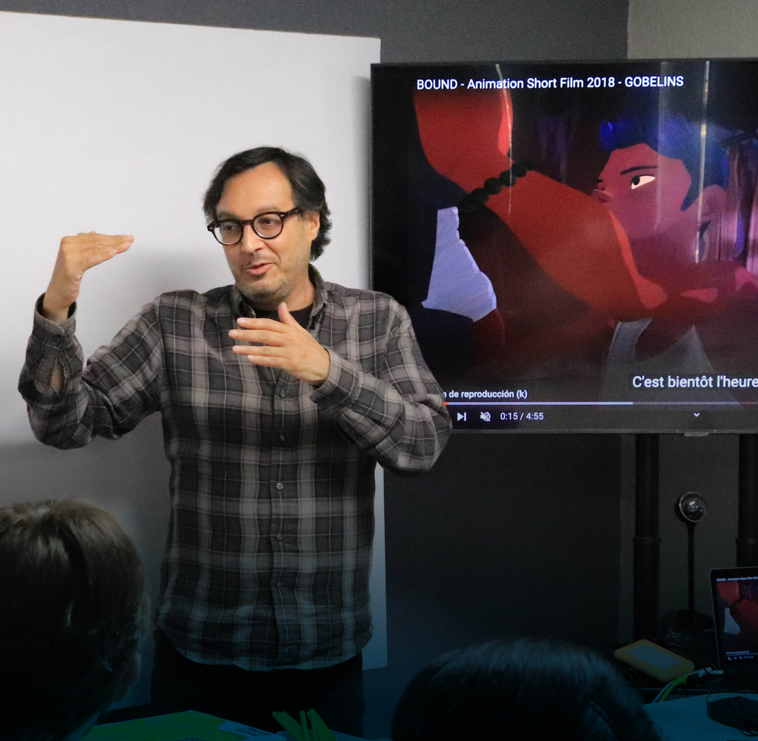 Audiovisual narrative for animation and montage